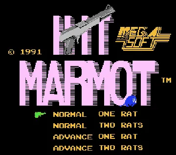 Hit Marmot (Asia) (Ja) (Unl) screen shot title